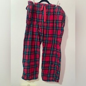 Flannel pajama bottoms 🌸